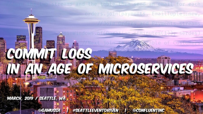Commit Logs in n Age of Microservices