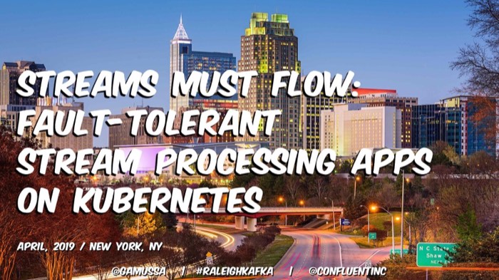 Streams Must Flow: Deployment fault-tolerant stream processing application with Kafka Streams, Kubernetes