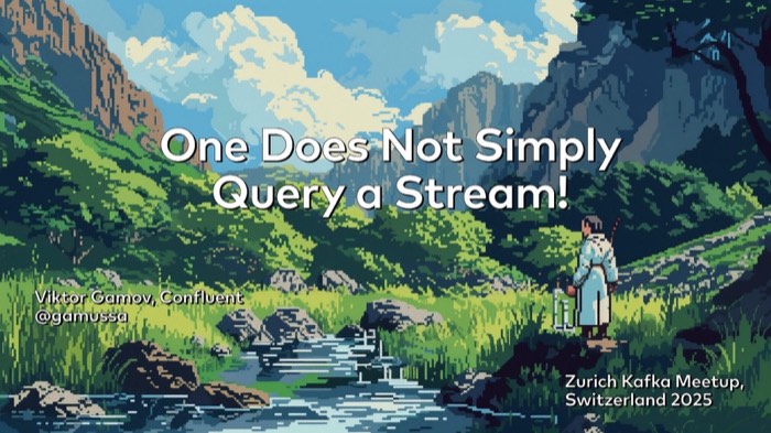 One Does Not Simply Query a Stream