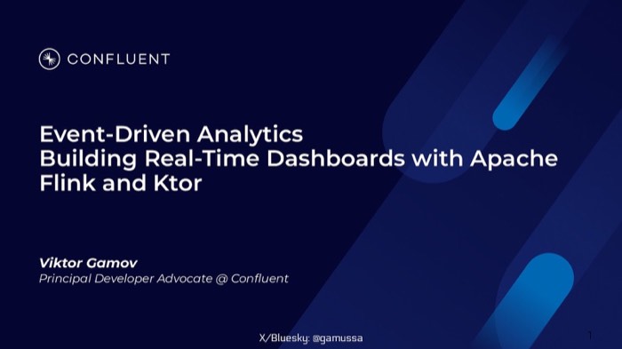 Event-Driven Analytics: Building Real-Time Dashboards with Apache Flink and Ktor