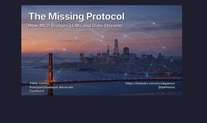 The Missing Protocol: How MCP Bridges LLMs and Data Streams